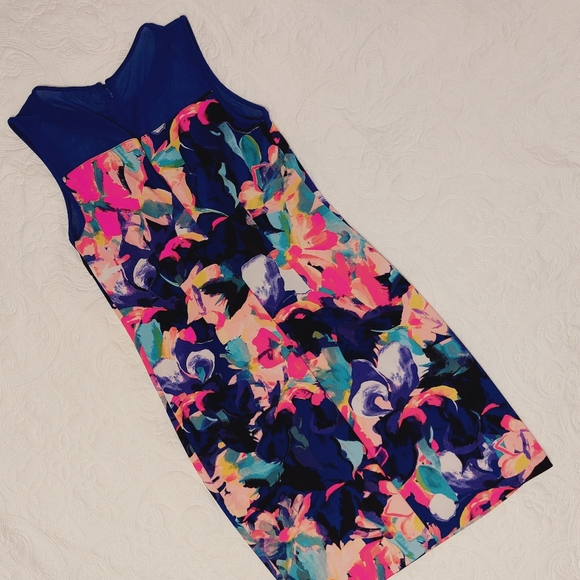 Floral sleeveless dress 💕 - Picture 4 of 4